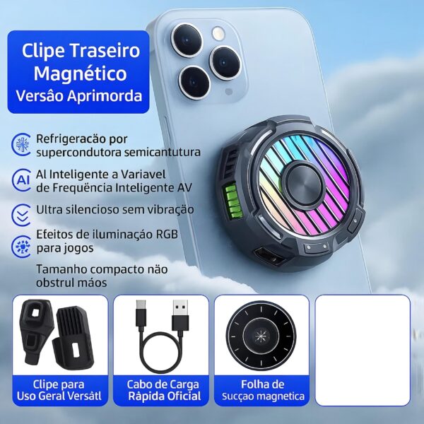 Refrigerador Magnético Portátil Para Celular Tomate MSR-715 - Imagem 10