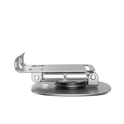 Suporte De Mesa Para Celular Alumínio Prata Rotação Hrebos SU-226 - Imagem 4