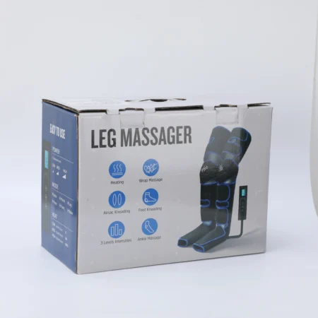 Massageador de pernas personalizado para massagem de coxa, panturrilha e compressão de ar