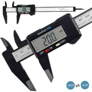 Paquímetro Digital Profissional LCD 150mm Ferramenta de Medição Micrômetro Paquímetro Eletrôn