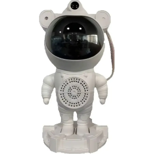 Projetor Galaxia Estrelas Nebulosa Astronauta Som Bluetooth