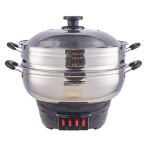 Frigideira elétrica espessa, integrada ao vaporizador de - Imagem 2