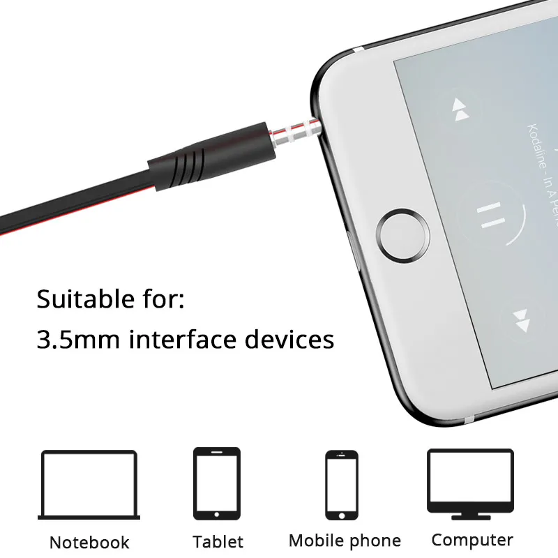 Earphone 3.5mm Wired Headset Earbuds Earphones Sport Headset with MIC for iPhone Xiaomi Earphone Fone De Ouvido for Meizu Huawei - Image 6