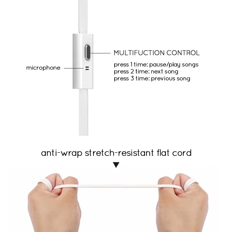 Earphone 3.5mm Wired Headset Earbuds Earphones Sport Headset with MIC for iPhone Xiaomi Earphone Fone De Ouvido for Meizu Huawei - Image 13